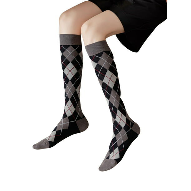High Elasticity Girl Cotton Knee High Socks Uniform Sausage Doge Women Tube Socks 